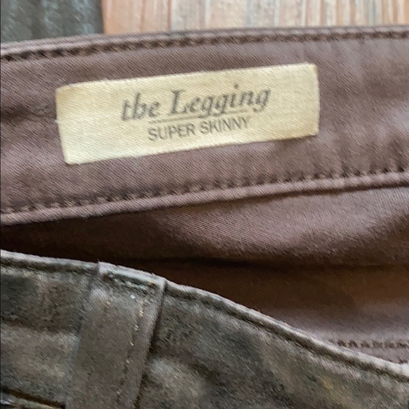 AG The Legging Coated Brown - Picture 6 of 12